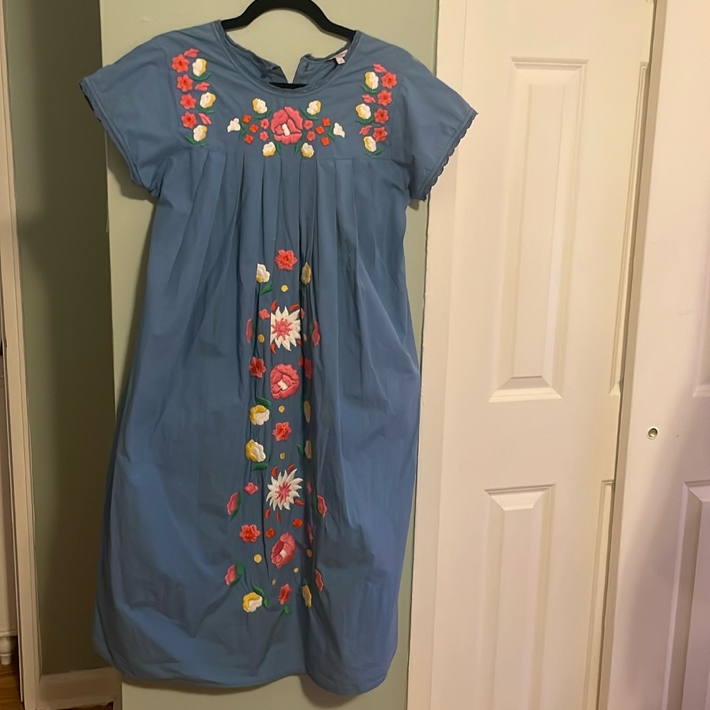 EUC Frances Valentine Floral Dress Size Small